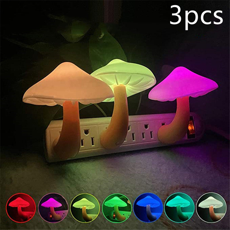 Mushroom Night Light – Warm Glow