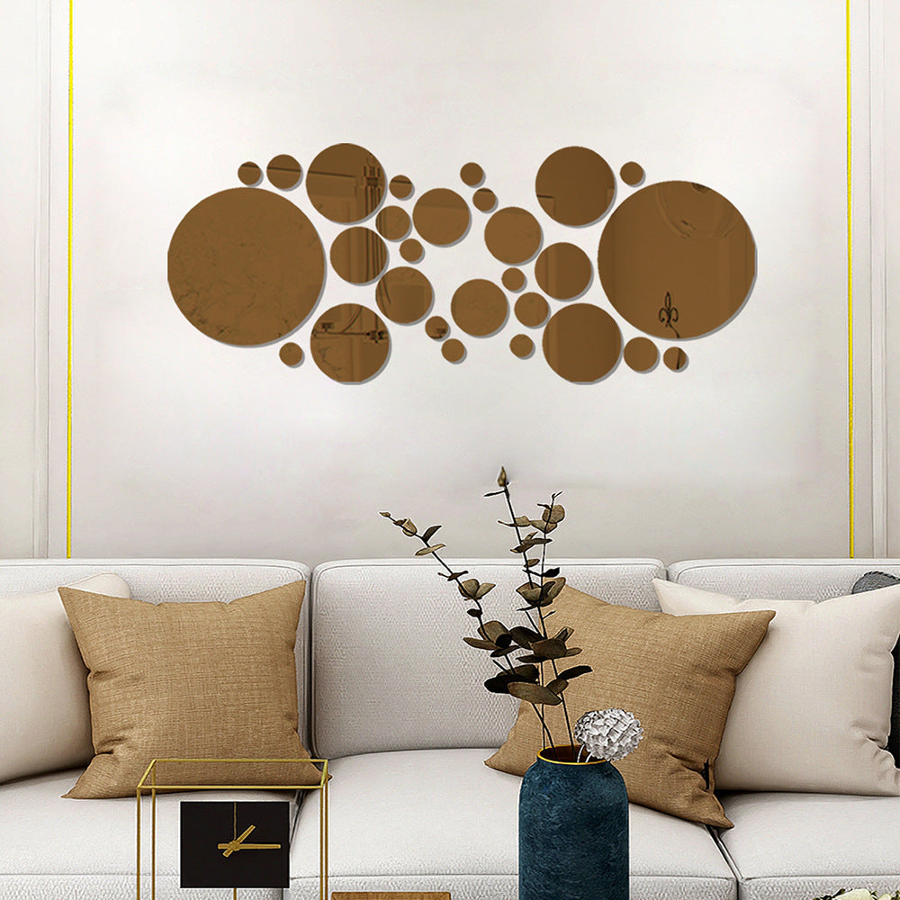 Modern Acrylic Mirror Circles