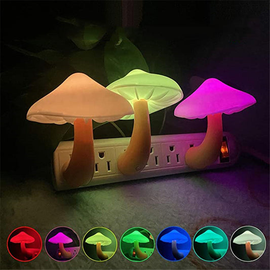 Mushroom Night Light – Warm Glow