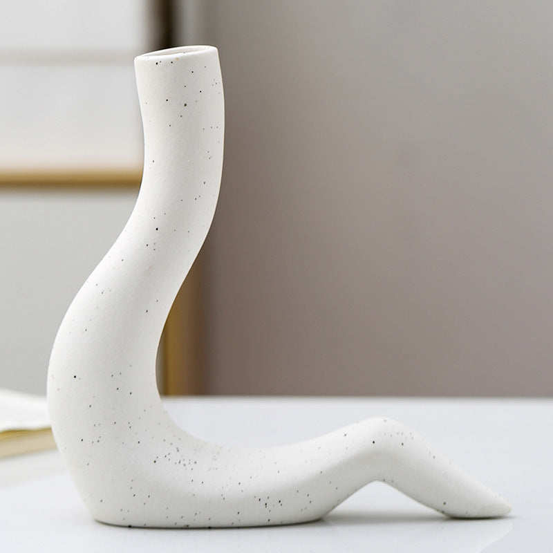 Human Form Ceramic Vase