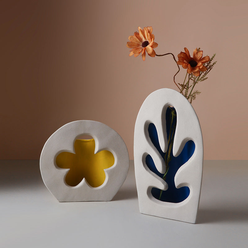 Ceramic Vase Decoration Flower Creative Living Room
